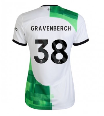 Liverpool Ryan Gravenberch #38 Replica Away Stadium Shirt for Women 2023-24 Short Sleeve